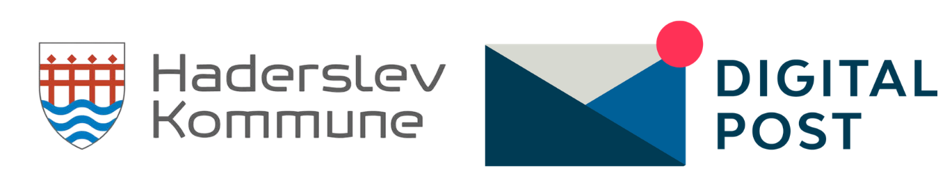 haderslev kommune logo digital post logo